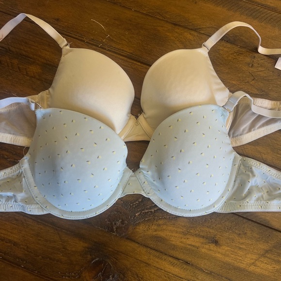 Other - Elegant Yellow and Light Blue Women's Bra Set 34A